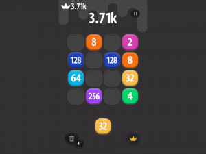 Игра Слияние 2048 (Merge 2048) — играть онлайн бесплатно (изображение №2)