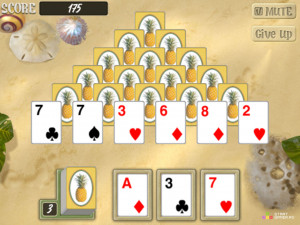 Игра Алоха Пляжный Пасьянс (Aloha Solitaire) — играть онлайн бесплатно (изображение №3)