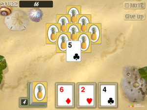 Игра Алоха Пляжный Пасьянс (Aloha Solitaire) — играть онлайн бесплатно (изображение №5)