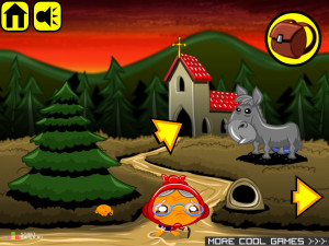 Игра Счастливая Обезьянка 77 (Monkey GO Happy 77) — играть онлайн бесплатно (изображение №2)