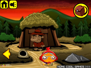 Игра Счастливая Обезьянка 77 (Monkey GO Happy 77) — играть онлайн бесплатно (изображение №4)