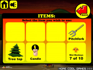 Игра Счастливая Обезьянка 77 (Monkey GO Happy 77) — играть онлайн бесплатно (изображение №6)