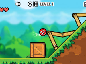 Игра Красный Шар Навсегда (Red Ball Forever) — играть онлайн бесплатно (изображение №3)