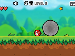 Игра Красный Шар Навсегда (Red Ball Forever) — играть онлайн бесплатно (изображение №6)