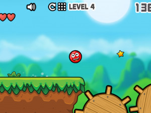 Игра Красный Шар Навсегда (Red Ball Forever) — играть онлайн бесплатно (изображение №8)