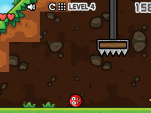 Игра Красный Шар Навсегда (Red Ball Forever) — играть онлайн бесплатно (изображение №9)
