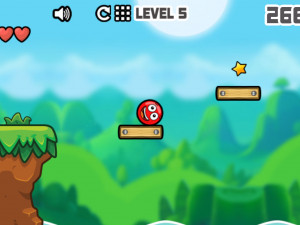 Игра Красный Шар Навсегда (Red Ball Forever) — играть онлайн бесплатно (изображение №11)