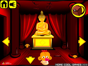 Игра Счастливая Обезьянка 80 (Monkey GO Happy 80) — играть онлайн бесплатно (изображение №3)