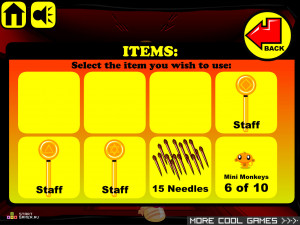 Игра Счастливая Обезьянка 80 (Monkey GO Happy 80) — играть онлайн бесплатно (изображение №6)