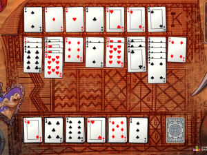 Игра Алжирский Пасьянс Солитер (Algerian Solitaire) — играть онлайн бесплатно (изображение №3)