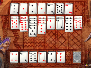 Игра Алжирский Пасьянс Солитер (Algerian Solitaire) — играть онлайн бесплатно (изображение №5)