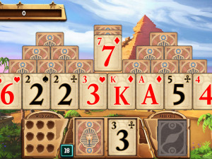 Игра Пасьянс Квест: Пирамида (Solitaire Quest Pyramid) — играть онлайн бесплатно (изображение №3)