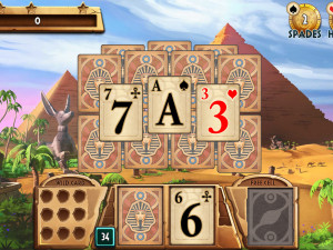 Игра Пасьянс Квест: Пирамида (Solitaire Quest Pyramid) — играть онлайн бесплатно (изображение №7)
