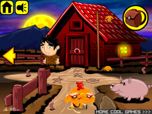 Игра Счастливая Обезьянка 81 (Monkey GO Happy 81) — играть онлайн бесплатно (изображение №3)