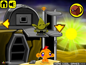 Игра Счастливая Обезьянка 82 (Monkey GO Happy 82) — играть онлайн бесплатно (изображение №5)