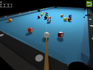 Игра Бильярд Пул Восьмёрка 3Д (Billiards 8 Ball Pool 3D) — играть онлайн бесплатно (изображение №5)