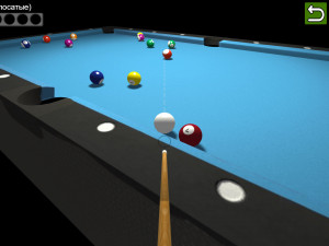Игра Бильярд Пул Восьмёрка 3Д (Billiards 8 Ball Pool 3D) — играть онлайн бесплатно (изображение №4)