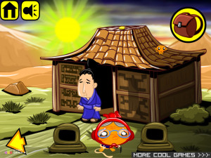 Игра Счастливая Обезьянка 84 (Monkey GO Happy 84) — играть онлайн бесплатно (изображение №2)