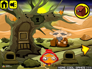 Игра Счастливая Обезьянка 84 (Monkey GO Happy 84) — играть онлайн бесплатно (изображение №3)