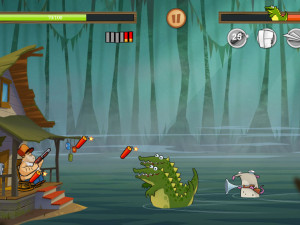 Игра Болотная Атака (Swamp Attack) — играть онлайн бесплатно (изображение №3)