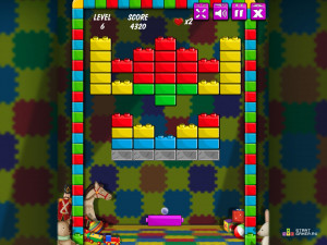 Игра Разбей Кирпичики Шариком (Brick Out) — играть онлайн бесплатно (изображение №2)