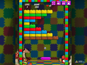 Игра Разбей Кирпичики Шариком (Brick Out) — играть онлайн бесплатно (изображение №4)