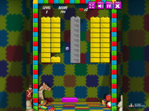 Игра Разбей Кирпичики Шариком (Brick Out) — играть онлайн бесплатно (изображение №5)