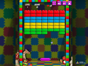 Игра Разбей Кирпичики Шариком (Brick Out) — играть онлайн бесплатно (изображение №6)