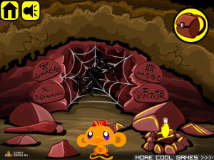 Игра Счастливая Обезьянка 85 (Monkey GO Happy 85) — играть онлайн бесплатно (изображение №2)