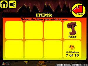 Игра Счастливая Обезьянка 85 (Monkey GO Happy 85) — играть онлайн бесплатно (изображение №7)