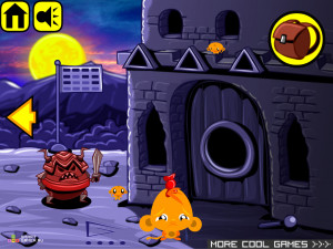 Игра Счастливая Обезьянка 86 (Monkey GO Happy 86) — играть онлайн бесплатно (изображение №2)