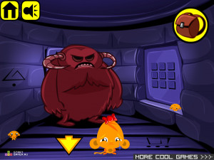 Игра Счастливая Обезьянка 86 (Monkey GO Happy 86) — играть онлайн бесплатно (изображение №4)