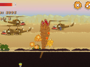 Игра Песчаный Червь  (Sand Worm) — играть онлайн бесплатно (изображение №8)