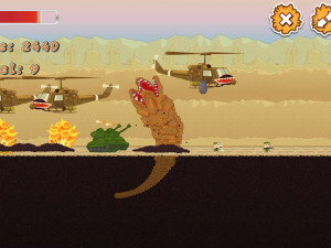 Игра Песчаный Червь  (Sand Worm) — играть онлайн бесплатно (изображение №10)