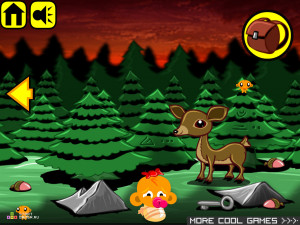 Игра Счастливая Обезьянка 87 (Monkey GO Happy 87) — играть онлайн бесплатно (изображение №2)