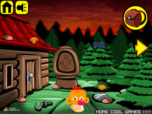 Игра Счастливая Обезьянка 87 (Monkey GO Happy 87) — играть онлайн бесплатно (изображение №3)