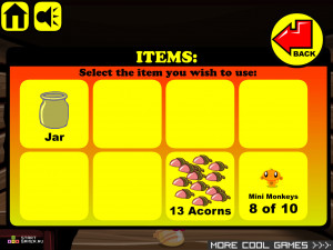 Игра Счастливая Обезьянка 87 (Monkey GO Happy 87) — играть онлайн бесплатно (изображение №5)