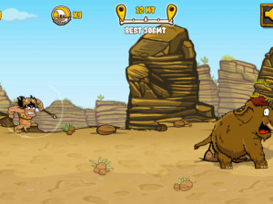 Игра Пещерная Охота (Caveman Hunt) — играть онлайн бесплатно (изображение №3)