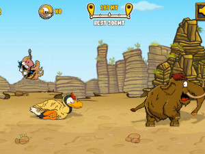 Игра Пещерная Охота (Caveman Hunt) — играть онлайн бесплатно (изображение №5)