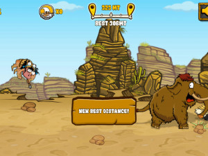 Игра Пещерная Охота (Caveman Hunt) — играть онлайн бесплатно (изображение №8)