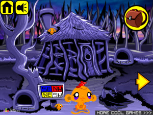 Игра Счастливая Обезьянка 89 (Monkey GO Happy 89) — играть онлайн бесплатно (изображение №2)