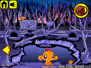 Игра Счастливая Обезьянка 89 (Monkey GO Happy 89) — играть онлайн бесплатно (изображение №3)