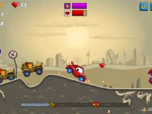 Игра Машина Ест Машину 2: Безумные Мечты (Car Eats Car 2: Mad Dreams) — играть онлайн бесплатно (изображение №6)