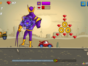 Игра Машина Ест Машину 2: Безумные Мечты (Car Eats Car 2: Mad Dreams) — играть онлайн бесплатно (изображение №3)