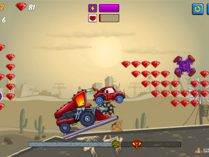 Игра Машина Ест Машину 2: Безумные Мечты (Car Eats Car 2: Mad Dreams) — играть онлайн бесплатно (изображение №2)