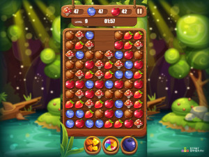 Игра Лесные Дары: Три в Ряд (Forest Game) — играть онлайн бесплатно (изображение №3)
