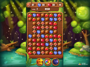 Игра Лесные Дары: Три в Ряд (Forest Game) — играть онлайн бесплатно (изображение №5)