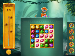 Игра Драгоценности Джунглей (Jungle Jewels Adventure) — играть онлайн бесплатно (изображение №6)