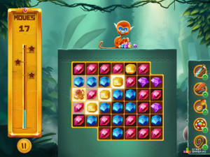 Игра Драгоценности Джунглей (Jungle Jewels Adventure) — играть онлайн бесплатно (изображение №4)