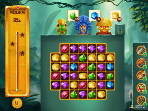 Игра Драгоценности Джунглей (Jungle Jewels Adventure) — играть онлайн бесплатно (изображение №7)